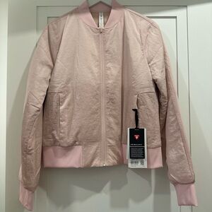 Lululemon Pink Bomber Jacket